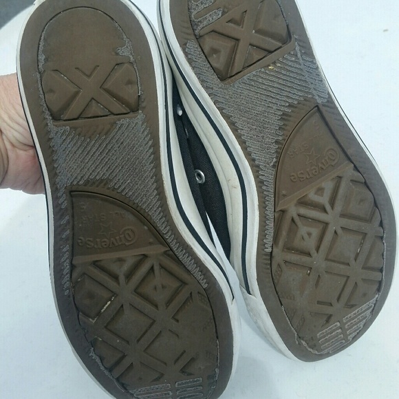 Converse Women's Low Top All Star Gray Nice Size 7 - Picture 3 of 5